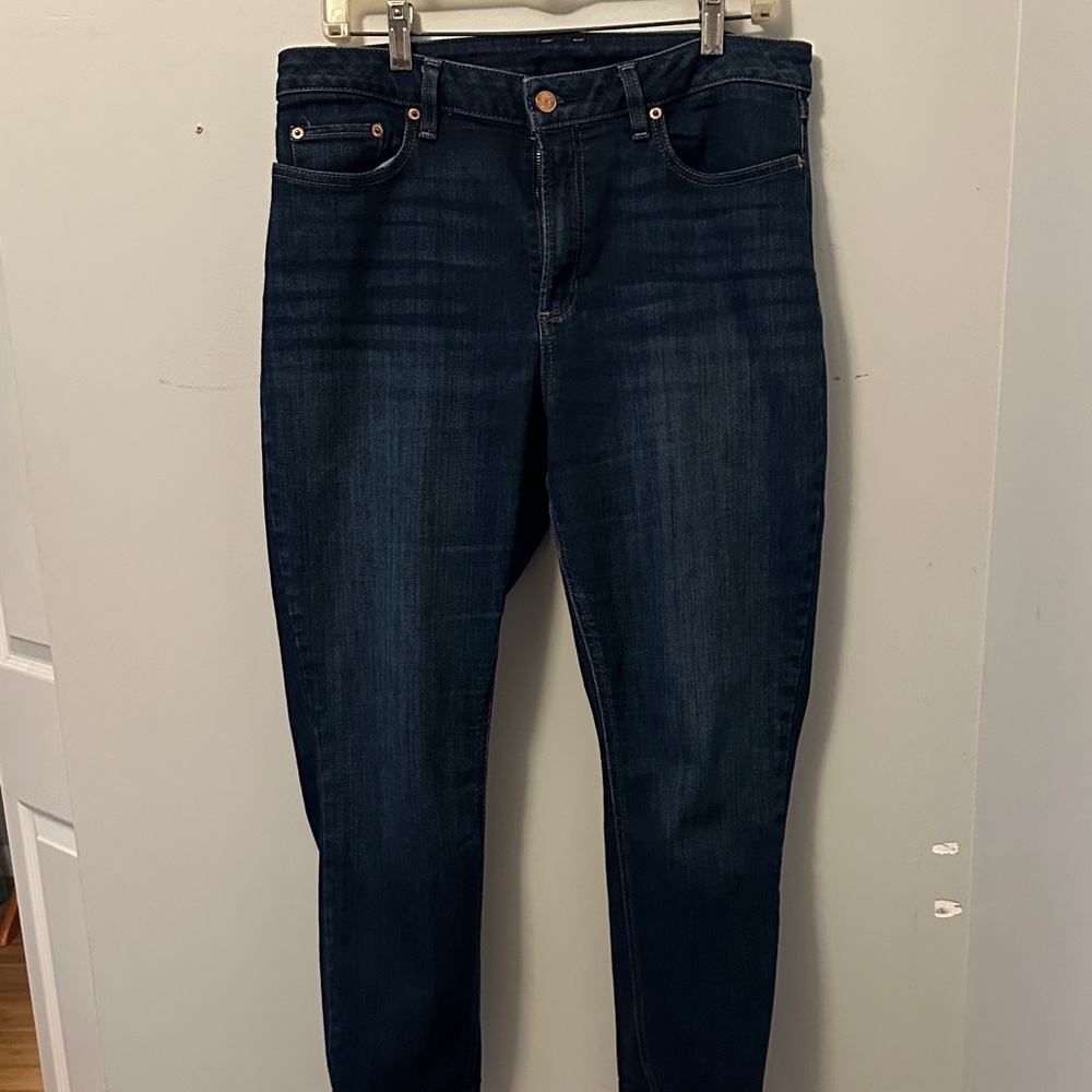 Dark Blue Denim Jeans